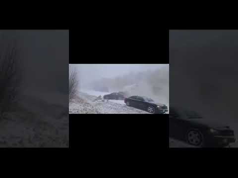 Footage of 50 + Car Pileup Caused By Snow Fog On I-81 in Pennsylvania MARCH 28, 2022