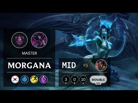 Morgana Mid vs Twisted Fate - KR Master Patch 9.11