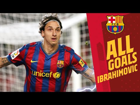 ALL ZLATAN IBRAHIMOVIC'S GOALS WITH BARÇA ⚽