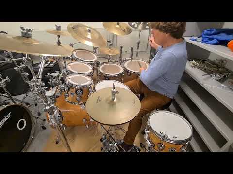 funky hi hat groove DW Collectors Twisted birch over maple