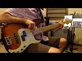 Marcy Playground - Poppies (bass cover)