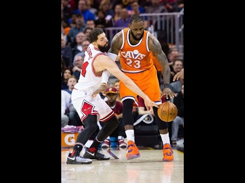 Lebron James vs Bulls (04/01/2017) - 31 Pts, 8 Rebs, 7 Assists, 12-21 FGM!