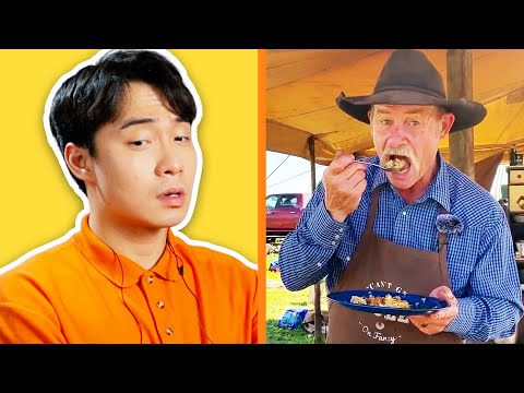 Uncle Roger Think Cowboy Fried Rice SO WEIRD (Kent Rollins)