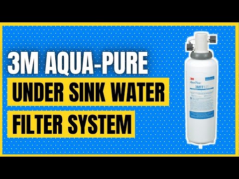3M Aqua-Pure Under Sink Full Flow Drinking Water Filter System 3MFF100
