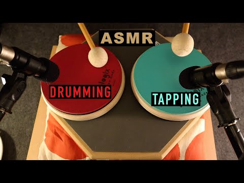 ASMR Rhythmic Tapping & Drumming | Patterns & Grooves | No Talking