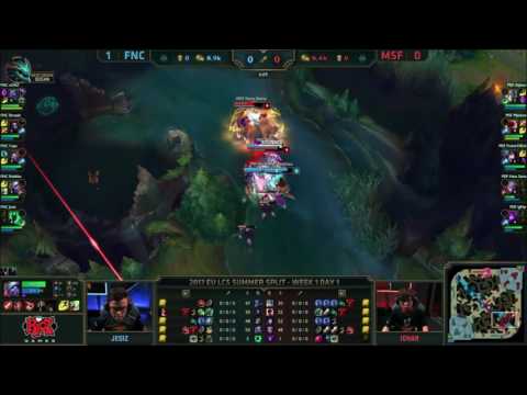 EULCS | FNC vs MSF Highlights