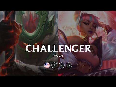 NA Challenger match 443: Super Nautilus vs Super Qiyana