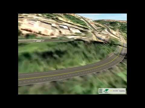 Viaduto PR-160 entroncamento com a Rua Max Staudacher em Telêmaco Borba