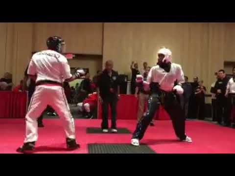 Kam Dawson vs Julio Lugo - Point Fighting - Diamond Nationals