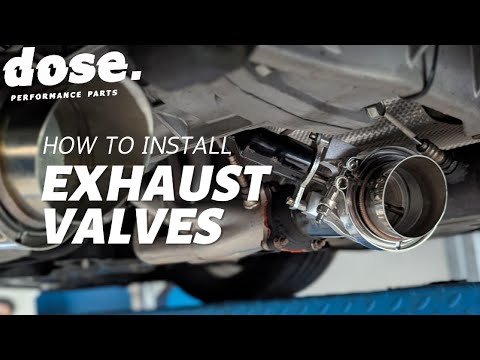 How to install an Electronic Exhaust Valve. (Valve-tronic exhaust)