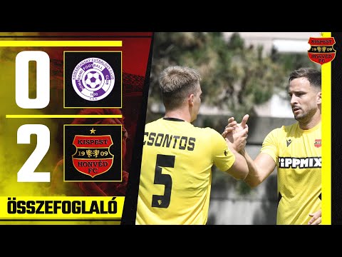 KFC Komárno U23 - Budapest Honvéd FC 0-2, Felkészülési mérkőzés - összefoglaló