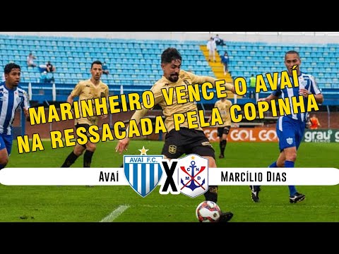 Avaí 0x2 Marcílio Dias - Copa SC - 19/09/2021