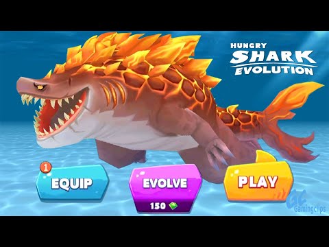 MAGMAJIRA unlocked in Hungry Shark Evolution