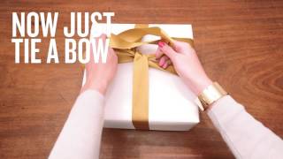 How to Tie a Flat Ribbon Bow