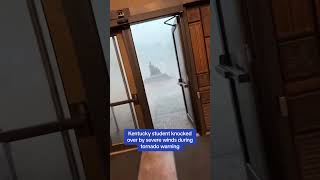 Kentucky student is swept away by severe winds during tornado warnings