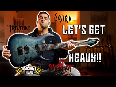 8 Riffs you Must Play on a Baritone Guitar - Harley Benton Amarok BT BKBL