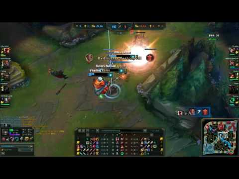 LoL: Steelback Jhin vs Sivir ADC SEASON2016 Aug 2016