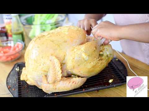 How to Truss a Turkey -Making a Perfect Moist Well Seasoned Turkey Series