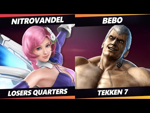 Glitch Infinite Losers Quarters - NitroVandel (Alisa) Vs. Bebo (Bryan) Tekken 7