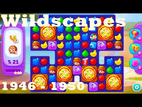 Wildscapes Level 1946 - 1950 HD Walkthrough | 3 - match game | gameplay | android | ios | pc | app