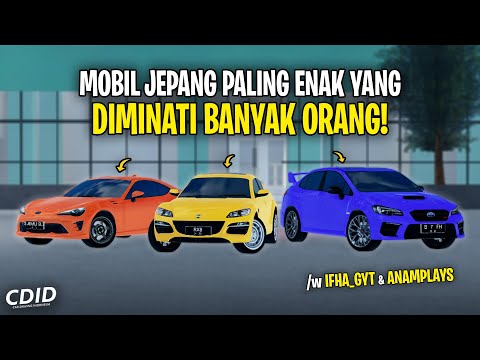 Mencari Mobil Jepang Terbaik di CDID - Car Driving Indonesia New Update (Roblox)