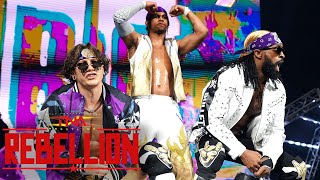 Leon Slater and ABC vs. The Rascalz (FULL MATCH) | TNA Rebellion 2024 Highlights