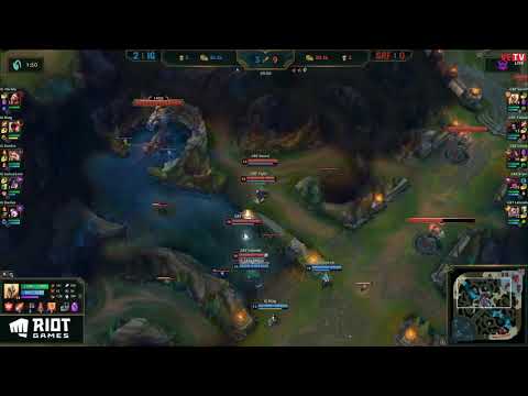 IG vs GRF tran 3 pentakill của Viper tại CKTG (highlight)