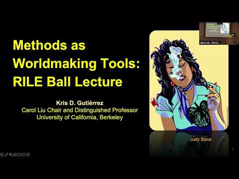RILE Speaker Series: Annual Ball Lecture - Dr Kris Gutiérrez