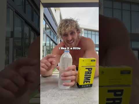 Logan’s new PRIME Lemonade obsession 🤤 #shorts