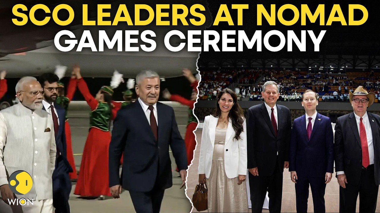 SCO Summit 2026 LIVE: SCO Leaders Attend Grand Opening Ceremony of Nomad Games | WION LIVE