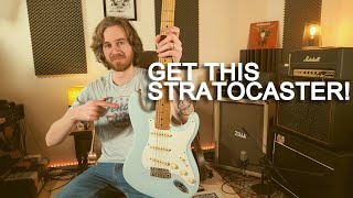 Video thumbnail for Best Strat For Less Than $1000! // Fender Vintera 50s Stratocaster Review by Steven Anthony