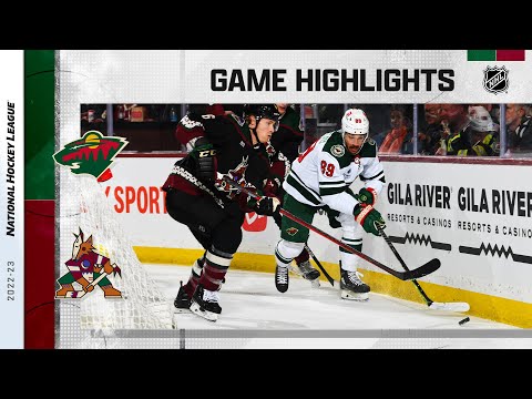 Wild @ Coyotes 2/6 | NHL Highlights 2023