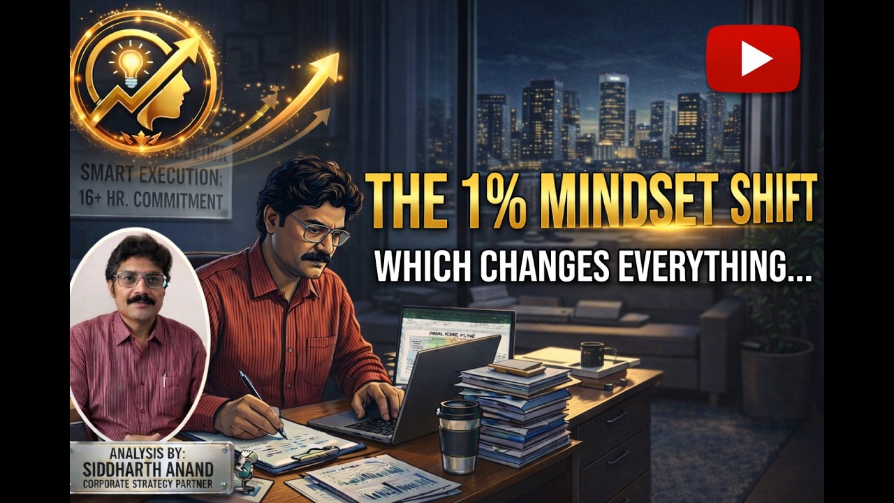 The 1% mindset-The shift that changes everything…..