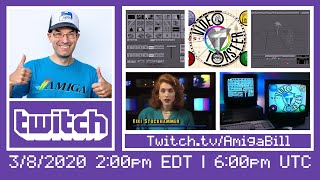 3/12/2020 Commodore Amiga - Live Stream with the Newtek Video Toaster!