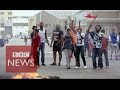 South Africa: Xenophobic violence against foreigners.