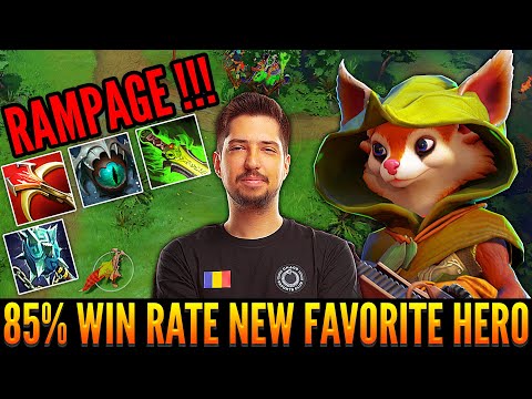 👉 W33 With New Favorite Hero Hoodwink Has 85% Win Rate Last Week - Easy RAMPAGE At Min 14