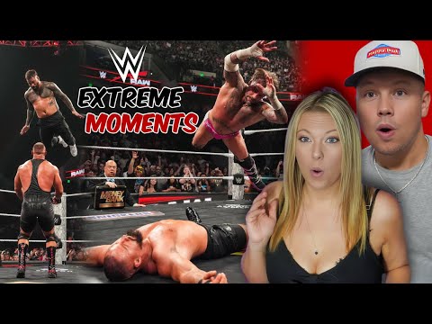 She Was NOT Ready for WWE! 😱 | Couple Reacts to Extreme Moments 2025!