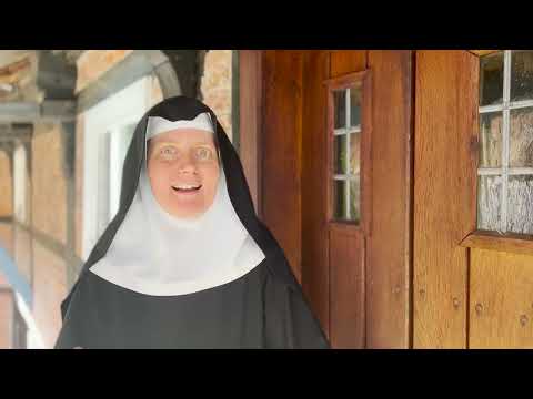 Schwester Lydia  ist „Gastschwester“ auf Burg Dinklage