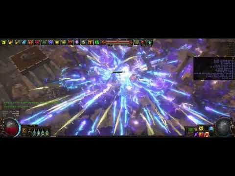 POE 3.20 Sanctum League COC KB Fireball with Nimis+OS Uber sirus + 4 Conq