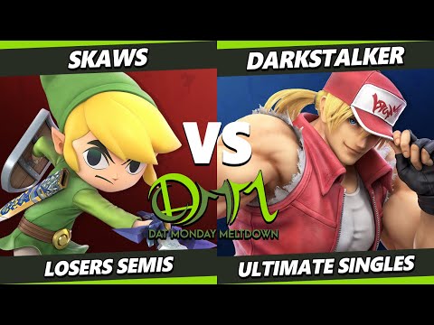 DAT MM 326 LOSERS SEMIS - Skaws (Toon Link) Vs. Darkstalker (Terry) Smash Ultimate - SSBU