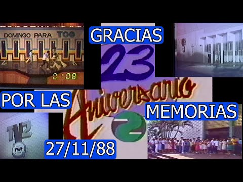 0272 iGracias Por Las Memorias! Edificio/Estudio Canal 2: 1965-2022 - Domingo Para Todos, 27/11/88