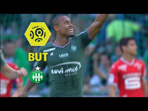 But Gabriel SILVA (45' +2) / AS Saint-Etienne - Stade Rennais FC (2-2)  / 2017-18