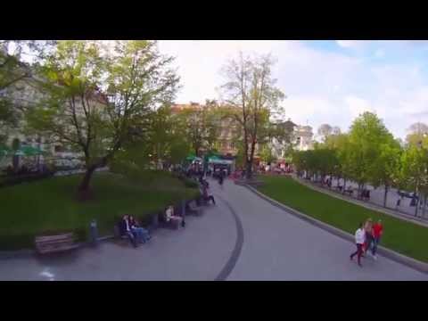 Cathedral square in Vilnius