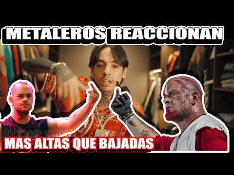 Metaleros Reaccionan | Natanael Cano - Mas Altas Que Bajadas