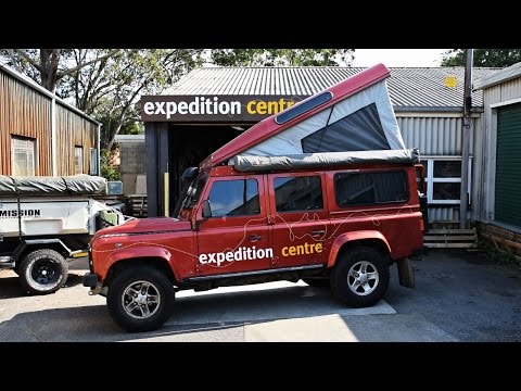 Land Rover Defender Pop Top Camper Conversion