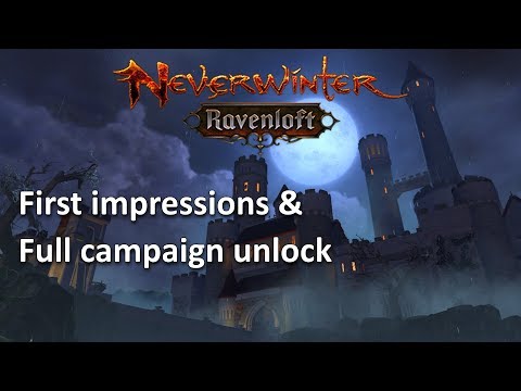 Neverwinter: First Impressions & play through RavenLoft mod 14