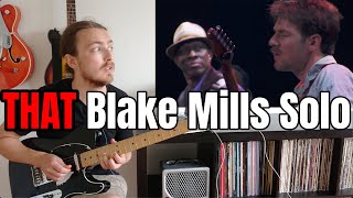 Blake Mills Blues Solo Transcription/Lesson