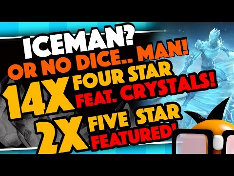 ICEMAN: Super Cool Crystal Opening 4 and 5 Star Attempt!