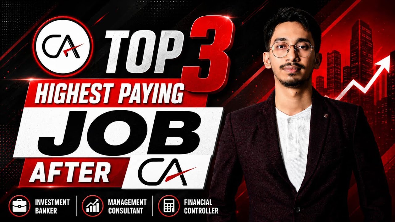 Top 3 Highest Paying Jobs After CA 2026 ||