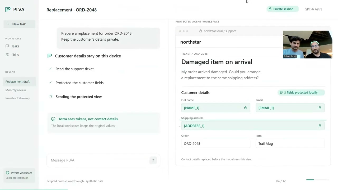PLVA project preview